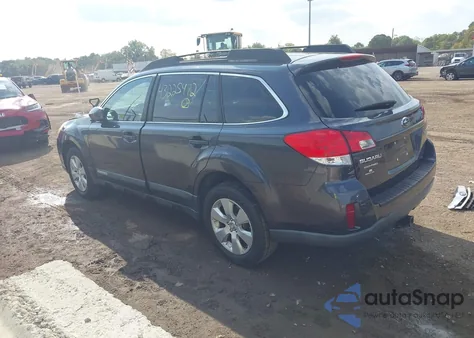 2011 Subaru Outback 2.5I Premium из США, поврежденный, VIN 4S4BRCCC8B3377128